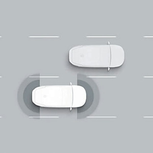 Frontkollisionswarner 1.5 (Front Collision Avoidance Assist 1.5, FCA 1.5)