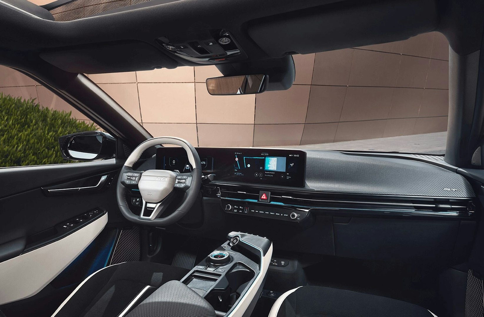 Das Cockpit des Kia EV6