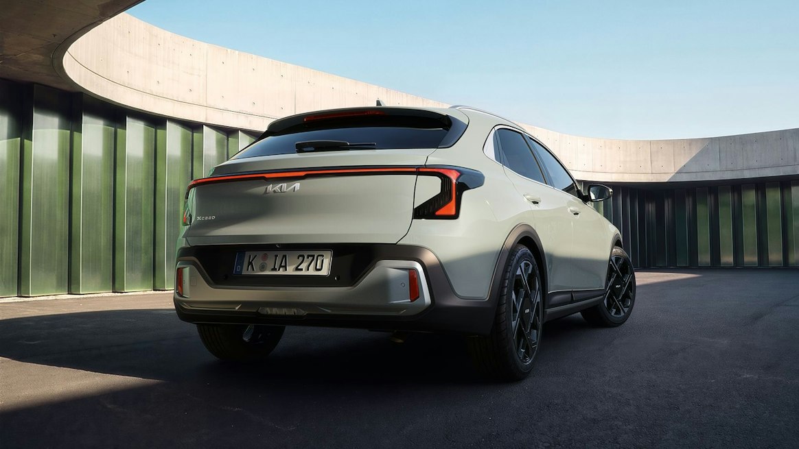 Heckansicht des Kia XCeed