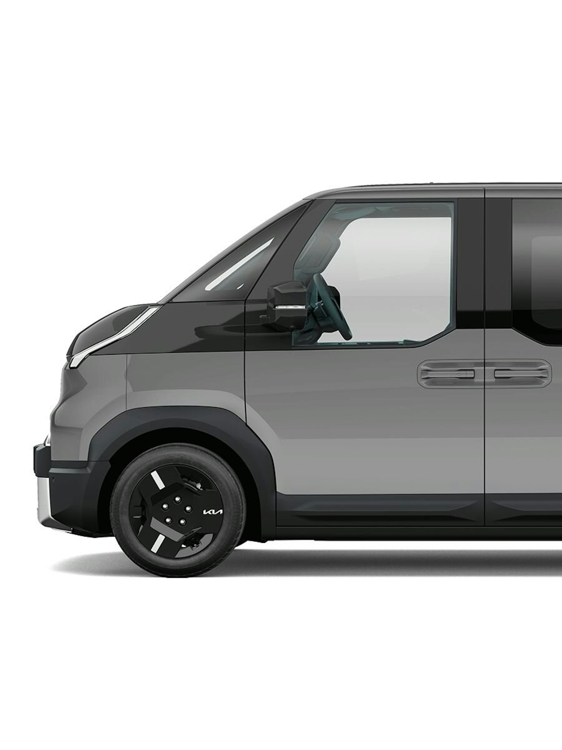 Seitenansicht des Kia PV5 Crew Van