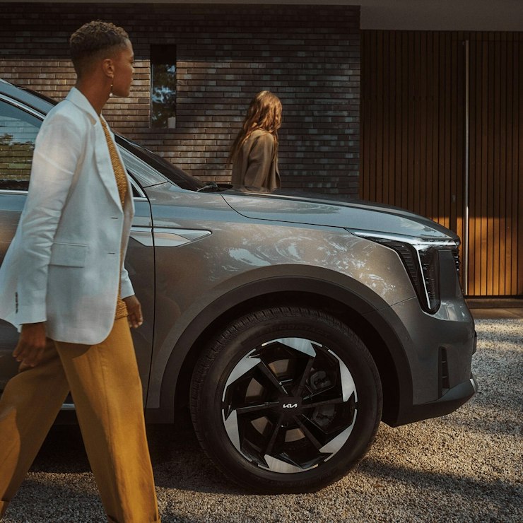 Die neuen Felgen des Kia Sorento