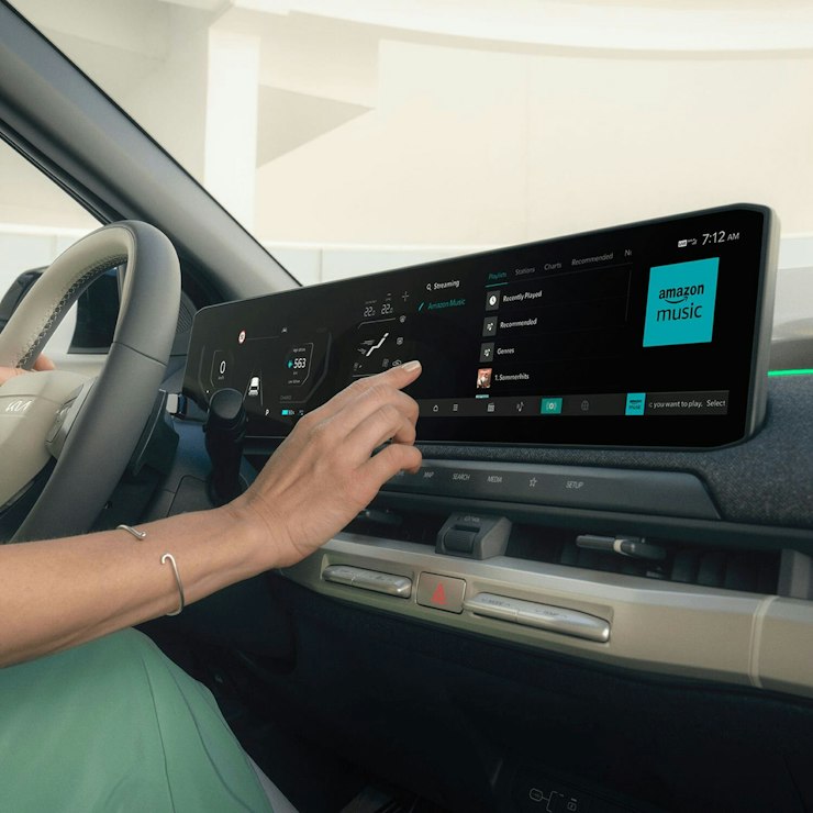 Display im Kia EV3