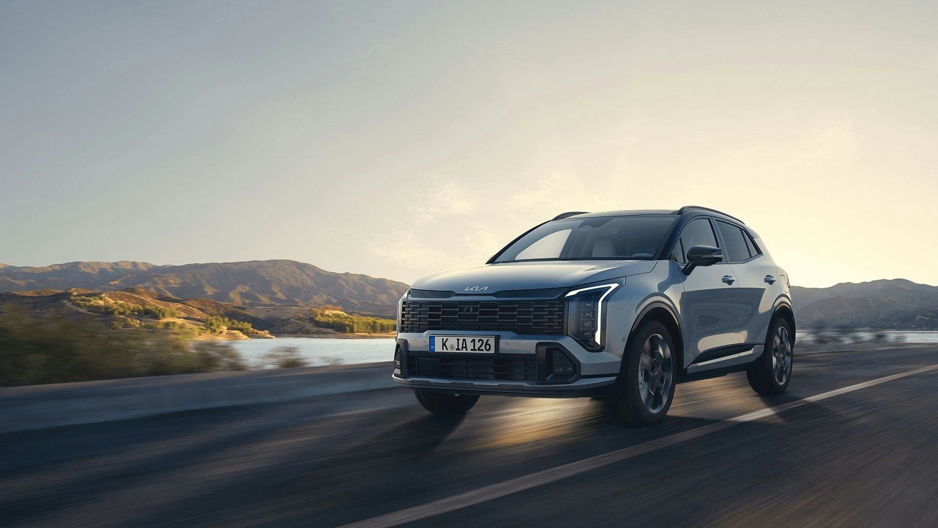 Der neue Kia Sportage auf der Strasse