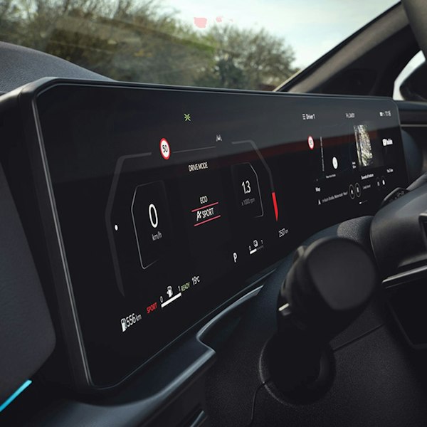 Bildschirm im neuen Kia Sportage