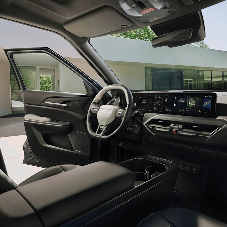 Cockpit des Kia EV5