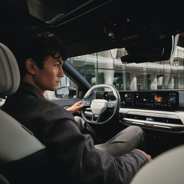Display im Kia EV3
