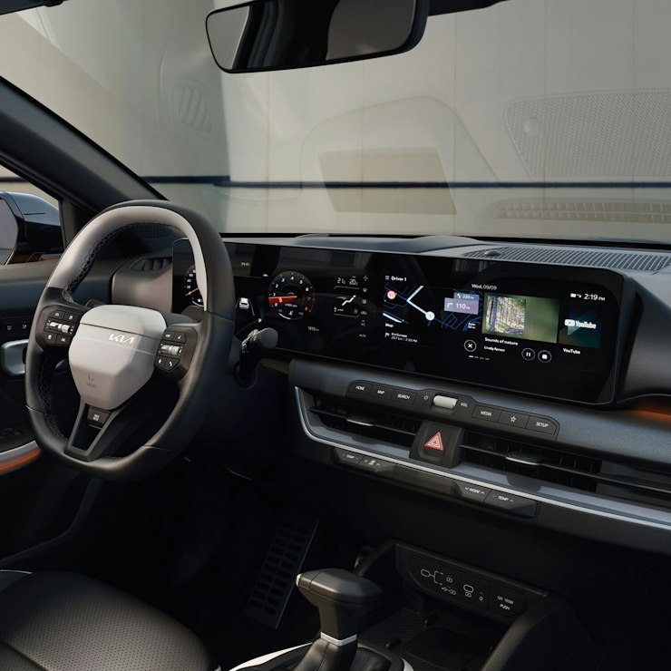 Innenraum des Kia K4