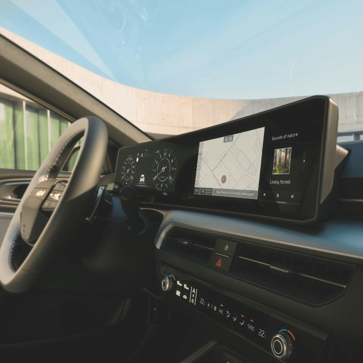Farbdisplay des Kia XCeed