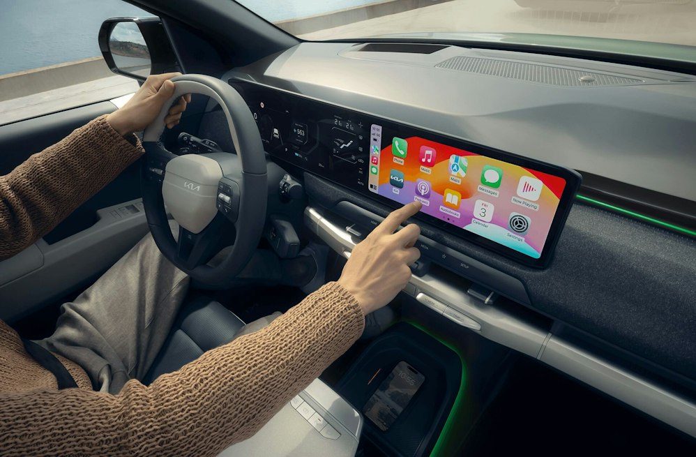 Display im Kia EV3