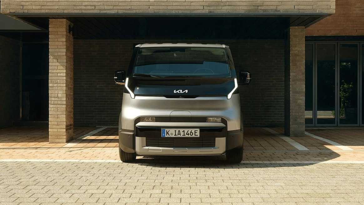 Frontansicht des Kia PV5 Cargo