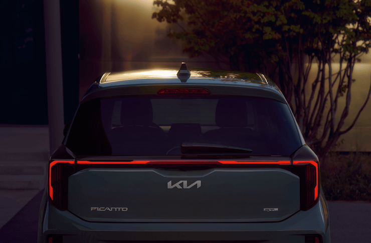 Heck des neuen Kia Picanto