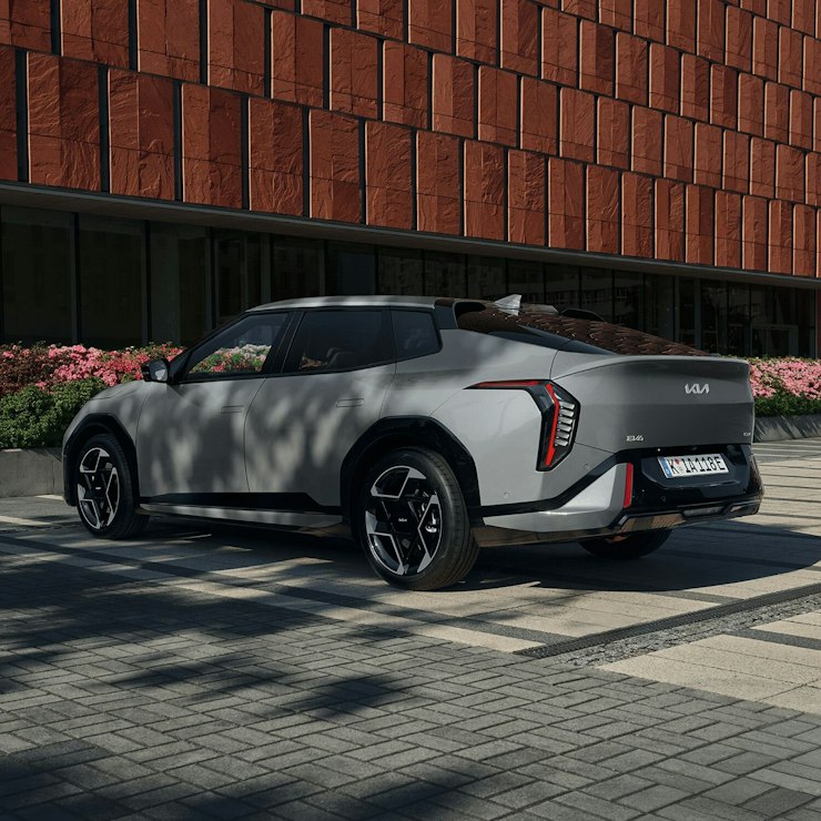 Frontlichter des Kia EV3
