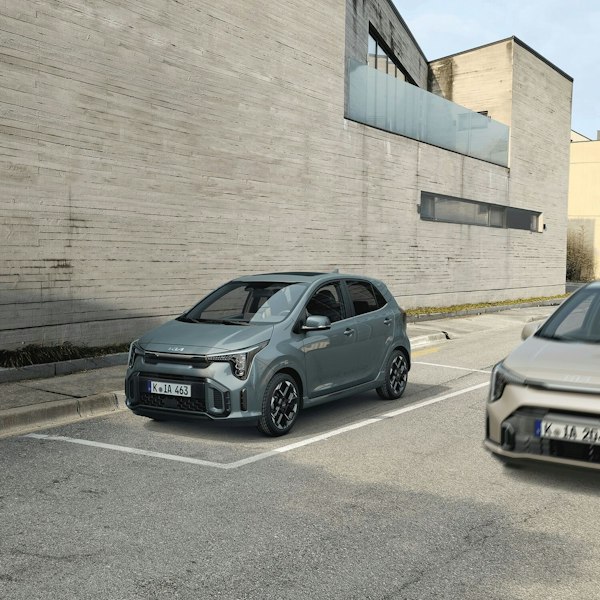 Der neue Kia Picanto parkiert