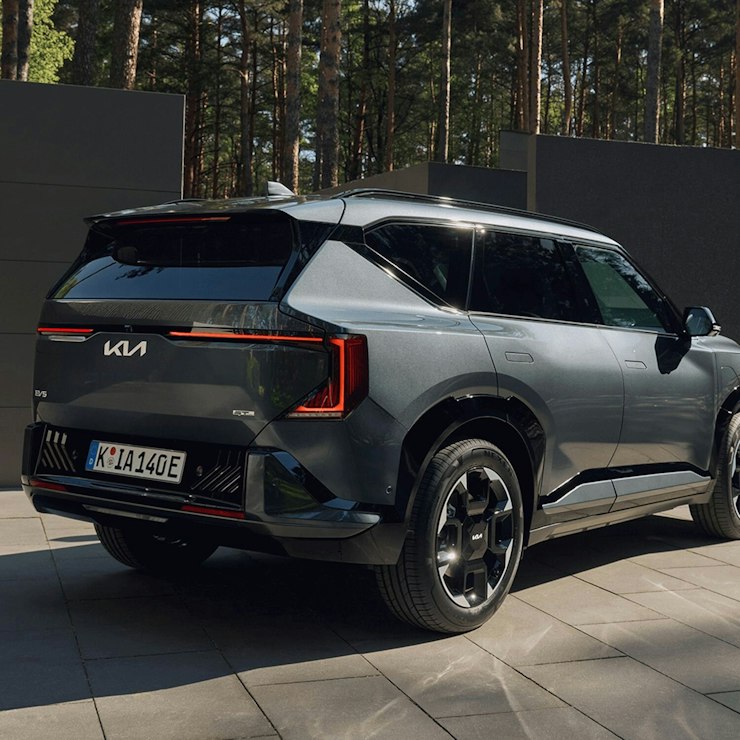 Heck des Kia EV5