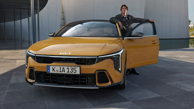 Frontpartie des Kia K4