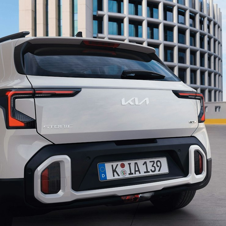 Heck des neuen Kia Stonic