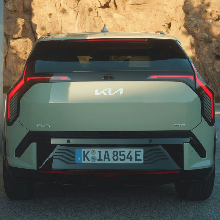 Heck des Kia EV3